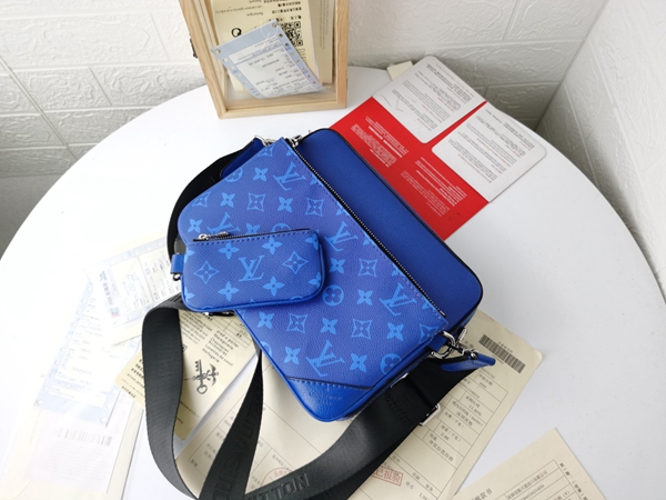 ルイヴィトンバッグ素材ディテール